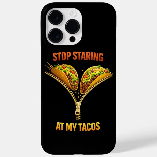 Funny Taco Lover Stop Staring (Baksida)
