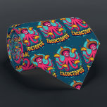 Funny Taco Octopus Tecknad Food Pun Slips<br><div class="desc">Den här roliga och visuella, roliga bläckfiskdesignen har en glad rosa bläckfisk som roar sig med munnen i varje tentakel och skapar det ultimata synsättet för taco älskare. Den här matburken blandar humor med ett fetstilt, sött tecknad djurestetiskt, skapar det som en omedelbar favorit för fläkt av krånglig, matlagad konst....</div>