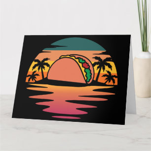 Funny Taco Summer Vacation Island: Cinco De Mayo Kort