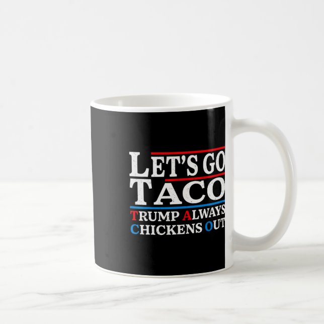 Funny Taco Vintage Kaffemugg (Höger)
