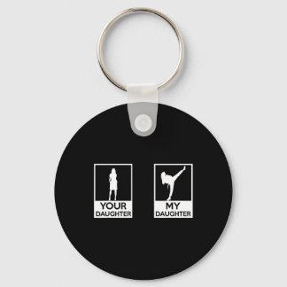 Funny Taekwondo Mamma Pappa Martial Arts Karate-tj Nyckelring