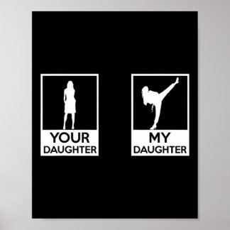 Funny Taekwondo Mamma Pappa Martial Arts Karate-tj Poster