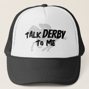 Funny Talk Derby to Me Truckerkeps