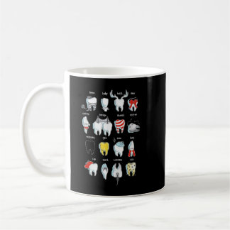 Funny tanddesign Dentist Teeth Dental Kaffemugg