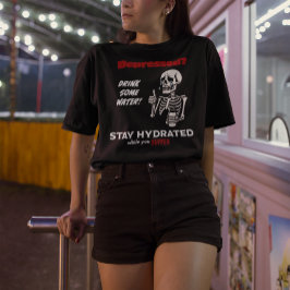 Funny tandhälsovård - lätt text t shirt