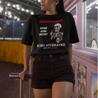 Funny tandhälsovård - lätt text t shirt