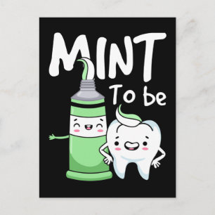 Funny tandkräm Humor Dentist Dental Assistant Vykort
