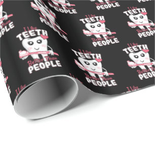Funny tandläkare - som Teeth bättre än människor Presentpapper