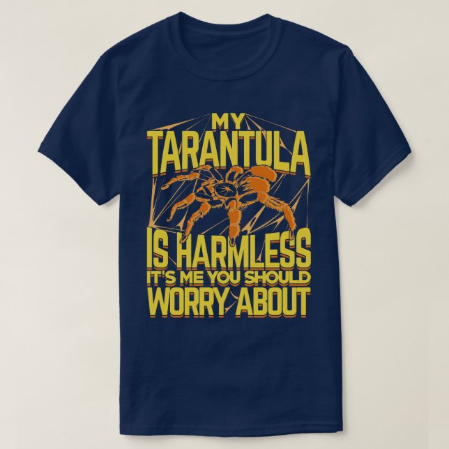 Funny Tarantula Pet Animal Spider Owner Gift T Shirt (Design framsida)