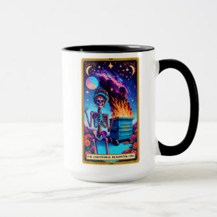 Funny Tarot Card/Emotional Dumpster Fire Mugg