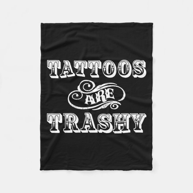 Funny Tattoo Quote Design For Gift  Fleecefilt (Framsidan)