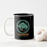 Funny Taurus Zodiac Stjärntecken Astrology Birthda Två-Tonad Mugg<br><div class="desc">Taurus zodiac star och symbol. Vintagens återutformning för dem som är födda i april eller maj. Coola och lustigt födelsedagsfest för Taurus baby, kung, drottning, prinsessa och party liv. Perfekt till dem som kärlek-konstellation, astrologi, stjärntecken och horoscope. Underbar julklapp och födelsedagspresent för son, dotter, vänner, flickvän, pojkvän, kollega, bror eller...</div>