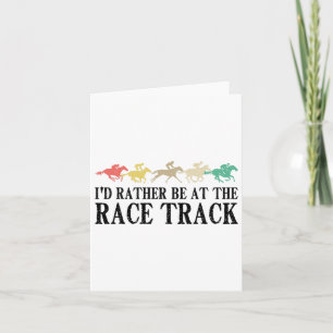 Funny Tävling Track Horse Tävla Gift Manar Women C Kort