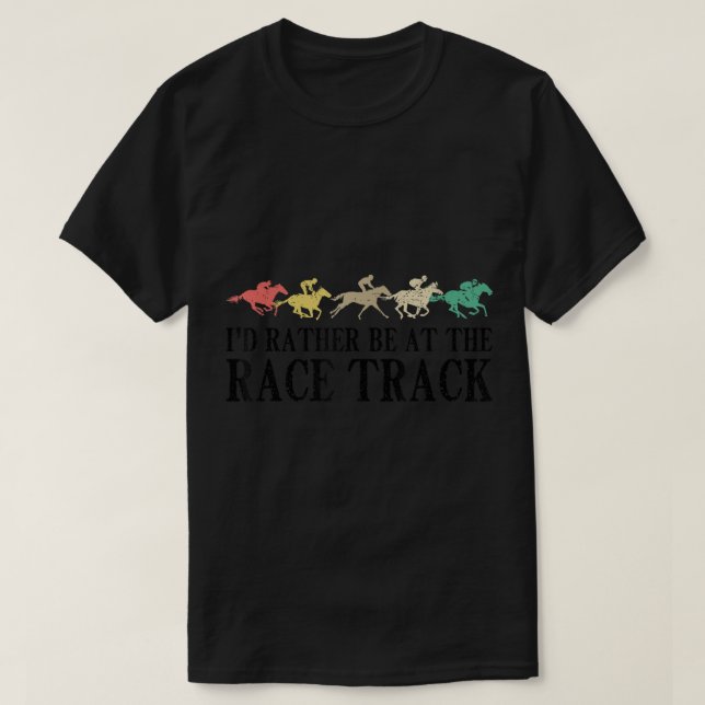 Funny Tävling Track Horse Tävla Gift Manar Women C T Shirt (Design framsida)