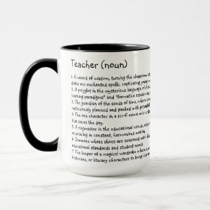Funny Teacher Anpassningsbar Mugg