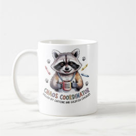  Funny Teacher Mug Chaos Coordinator Gift for Wome Kaffemugg