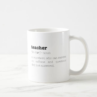 Funny Teacher Mugg Definition Mugg