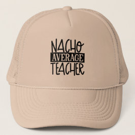 Funny Teacher Nacho ord art Keps