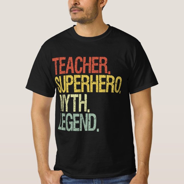 Funny teacher  t shirt (Framsida)