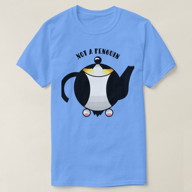 Funny teapot t shirt (Design framsida)