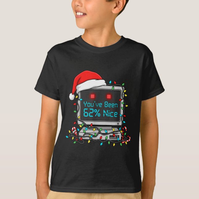 Funny Tech Christmas Geek Ai Holiday Humor Nerd Sh T Shirt (Framsida)