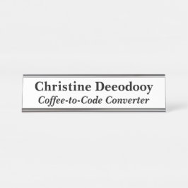 Funny Tech Coffee-to-Code Converter White