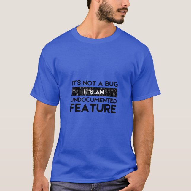 Funny Tech Humor Graphic T-Shirt for Everyday Wear (Framsida)