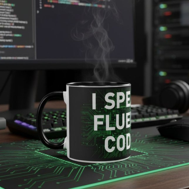  Funny Tech Quote Two-Tone Mug Mugg (Skapare uppladdad)