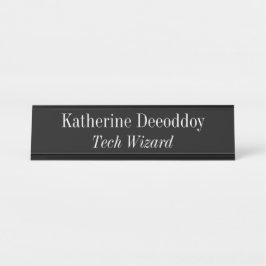 Funny Tech Wizard Black