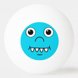 Funny Tecknad ansikte Pingisboll