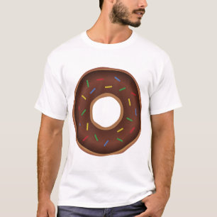 Funny Tecknad Brown Donut Tröja
