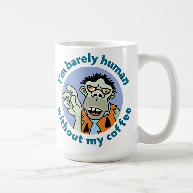 Funny Tecknad Coffee Mugg (Höger)