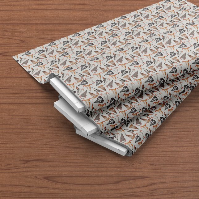 Funny Tecknad hund Ansikte Seamless Mönster Tyg (Skapare uppladdad)