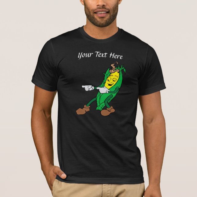 Funny Tecknad i Maj T Shirt (Framsida)
