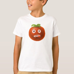 Funny Tecknad Tomato Kids T-shirt