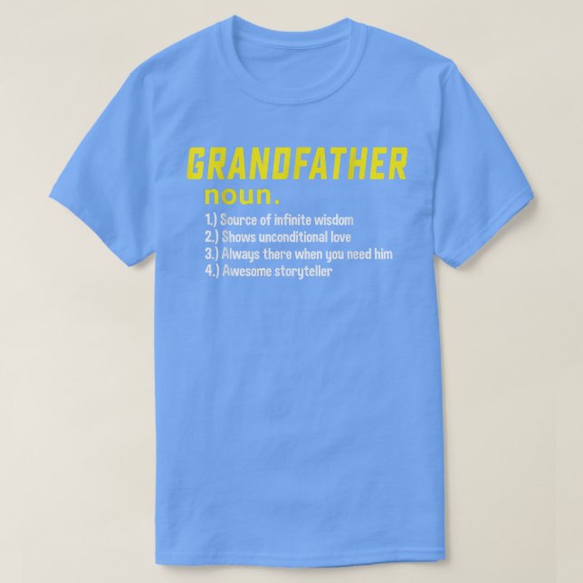 Funny Tee For Grandfather Definition Awesome Legen (Design framsida)