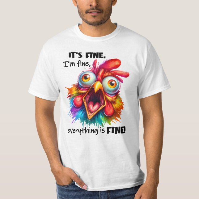 Funny -Tee T Shirt (Framsida)