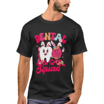 Funny Teeth Dental Squad Dentist Glad påsk Day