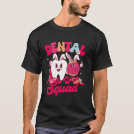 Funny Teeth Dental Squad Dentist Glad påsk Day T Shirt