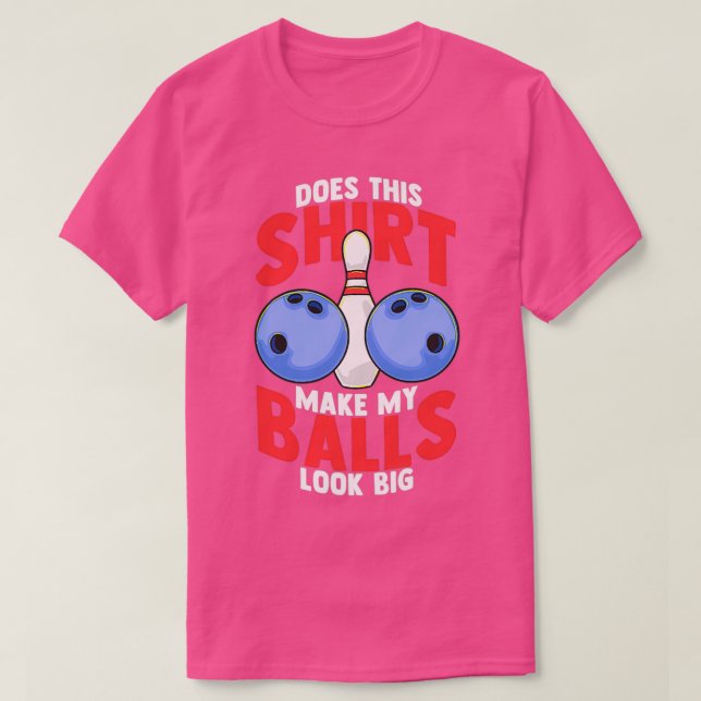 Funny Ten Pin Bowling Ball 10 Strejka T T Shirt (Design framsida)