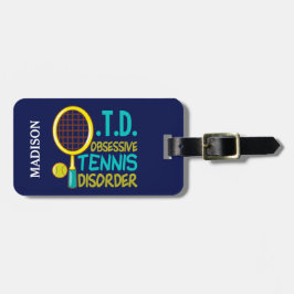 Funny Tennis Bagagebricka