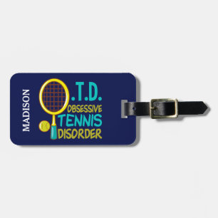 Funny Tennis Bagagebricka