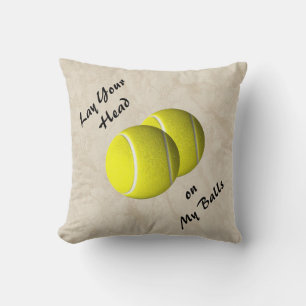 Funny Tennis Boll Mojo Dekorativ kudde