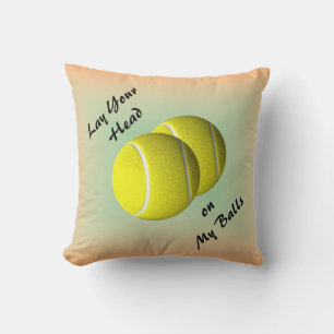 Funny Tennis Boll Mojo Sports Dekorativ kudde