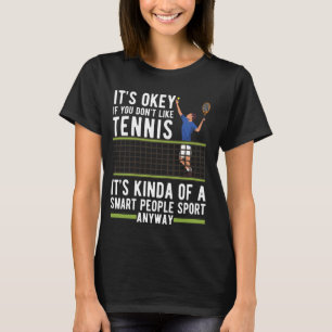 Funny Tennis För manar Women Tennis Players Coach T Shirt