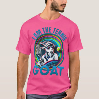 Funny Tennis Goat T Shirt