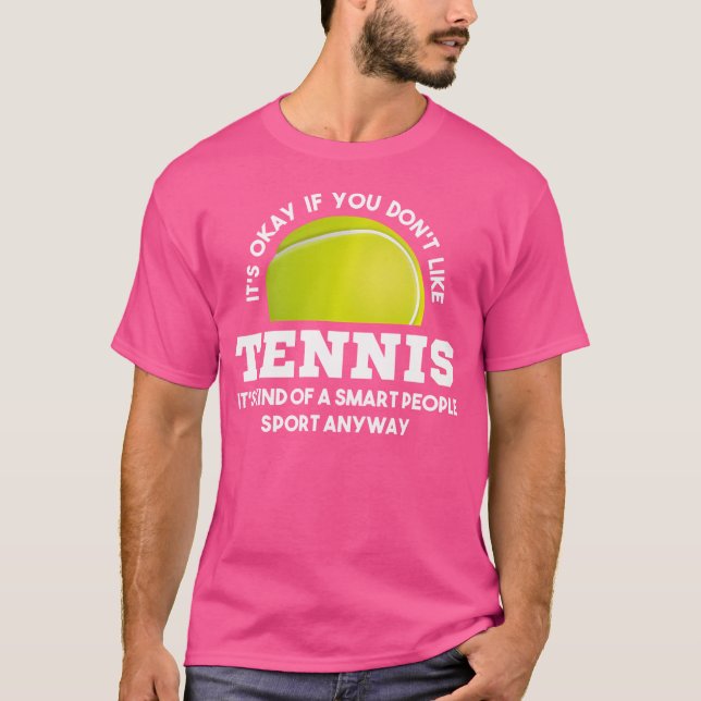 Funny Tennis Quote Women Manar T Shirt (Framsida)
