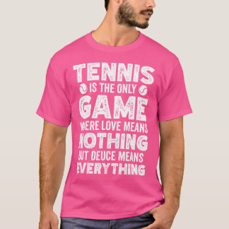 Funny Tennis Spelar Tennis Player Sports Racket B T Shirt