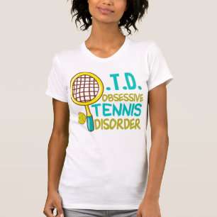 Funny Tennis Tee Shirt