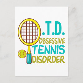 Funny Tennis Vykort